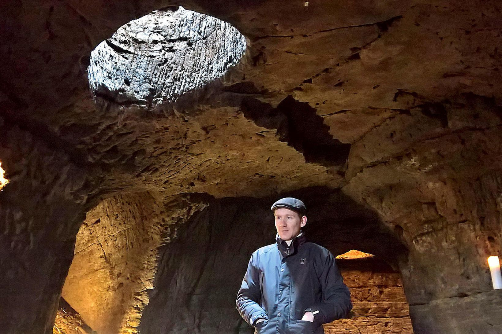 Sell the mystery behind the caves