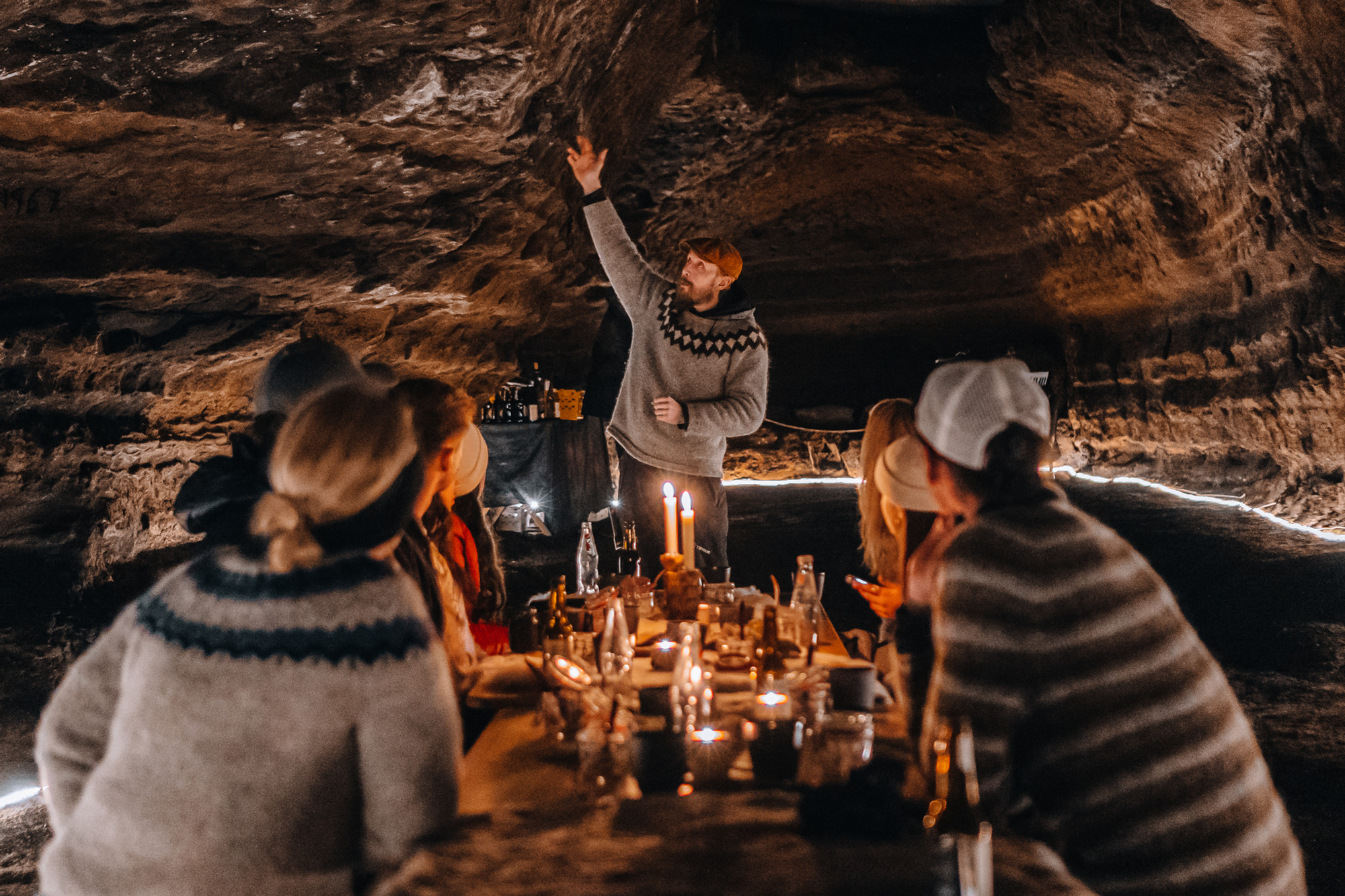 You Can Dine Like a Viking Inside One of Iceland's Oldest Caves