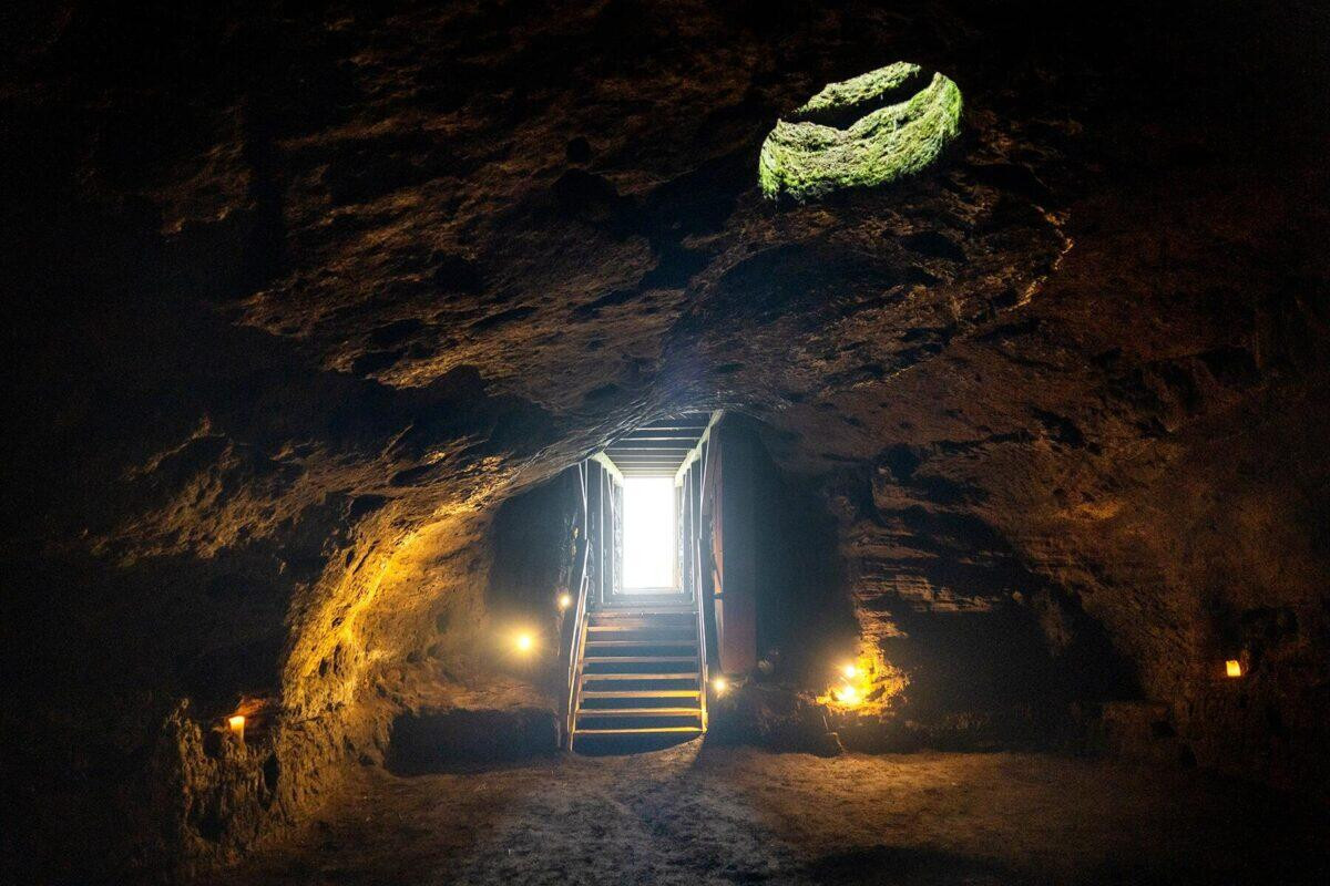 Channel your inner Viking at this Viking-themed dinner inside a mysterious remote cave in Iceland.