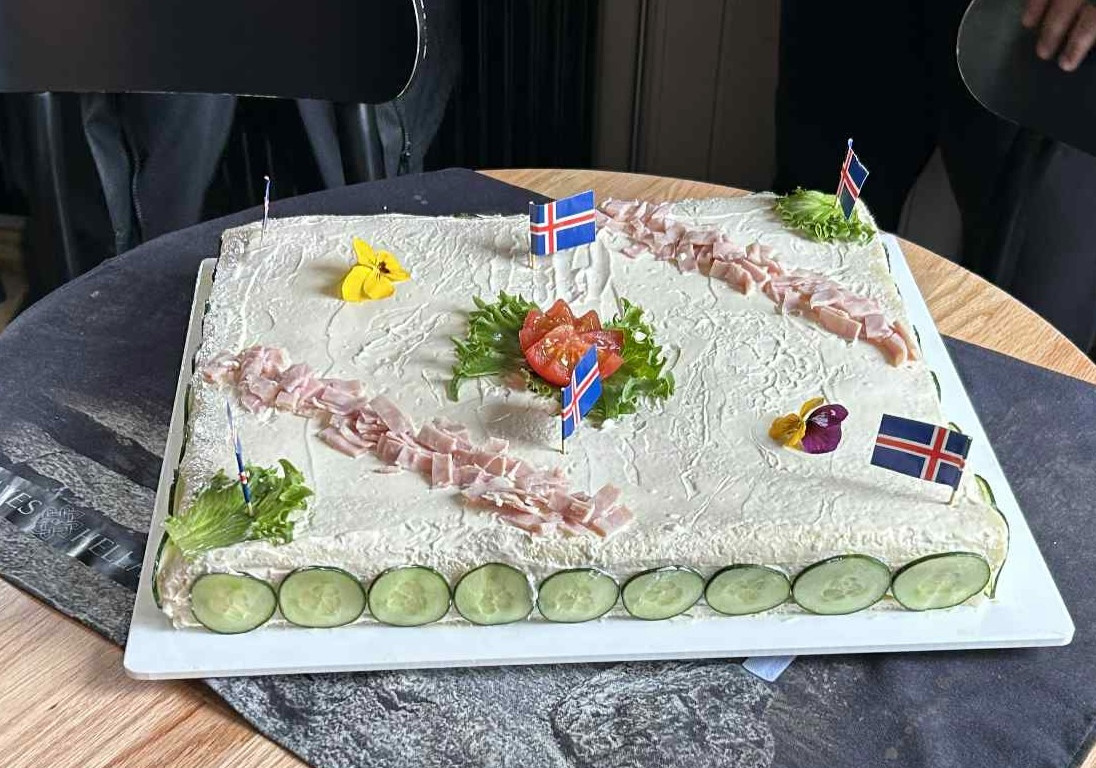 Brauðterta - Sandwich Cake
